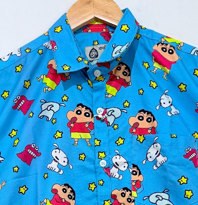 Cotton Blend Casual Shirt For Men