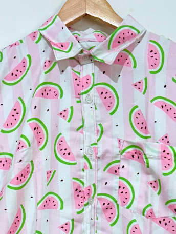 Cotton Blend Casual Shirt For Men