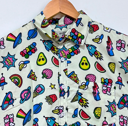 Cotton Blend Casual Shirt For Men