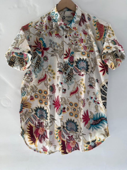 Kartikeya Jaipur Designer White Vintage Shirt ( Limited Edition )