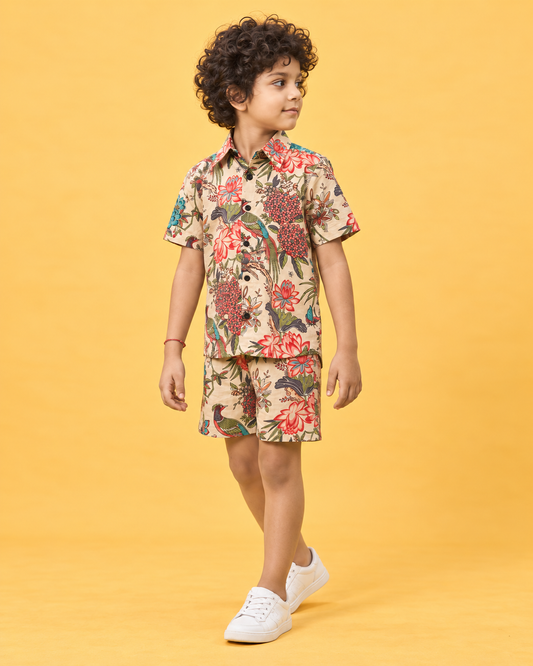 Kartikeye Jaipur Unisex Co ord Sets for Kids