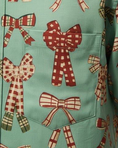 Holiday Christmas Shirt for men - Cyan