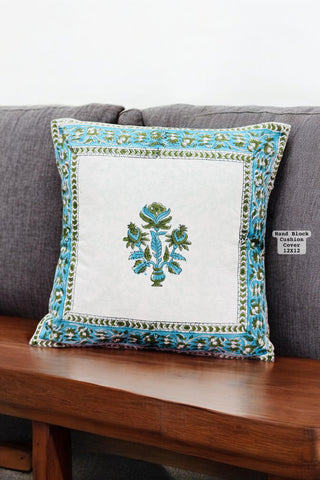 Hand Block Printed 100% Pure Cotton Cushion Covers