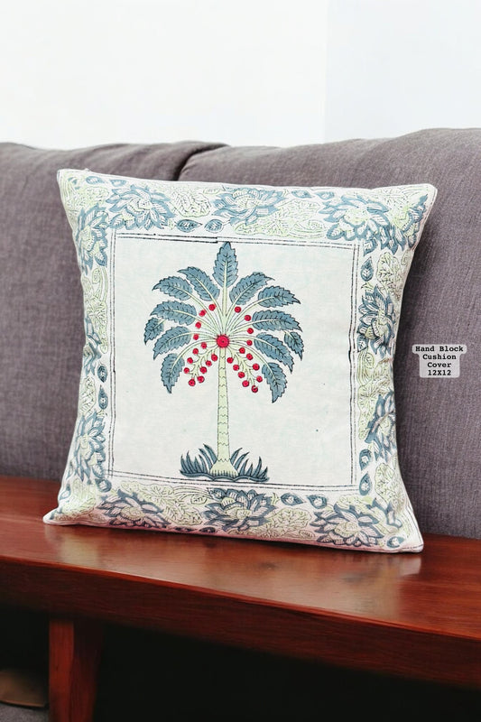 Hand Block Printed 100% Pure Cotton Cushion Covers