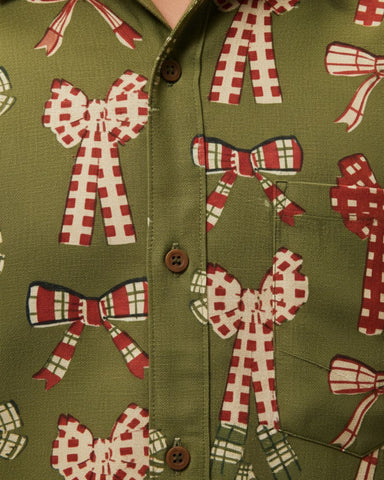 Holiday Christmas Shirt for men - Olive