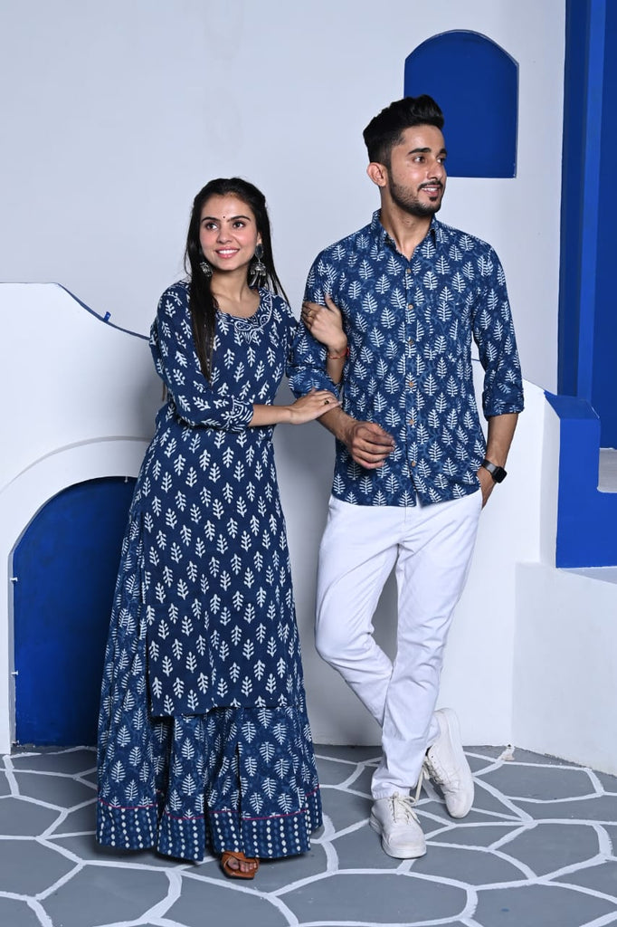 Matching Shirt and Dress for Siblings Couple – Lable Rahul Singh