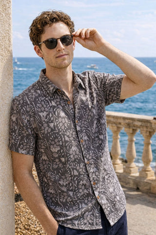 Grey Katha Vintage Cotton Shirt