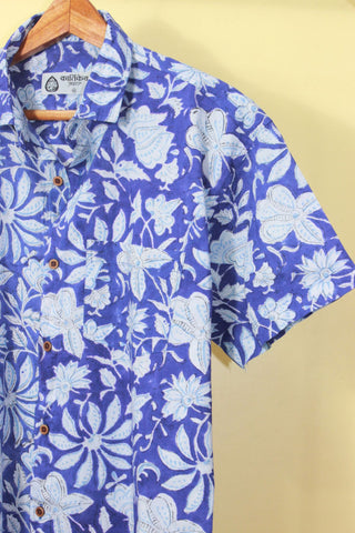 Abstract Floral Shirt for Men