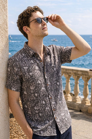 Grey Katha Vintage Cotton Shirt