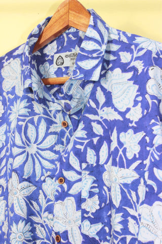 Abstract Floral Shirt for Men