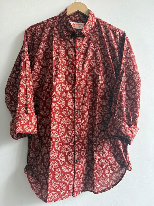 Festive Edit Cotton Mens Full Sleeves Shirt