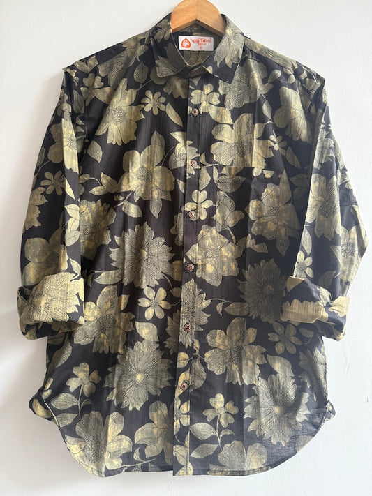 Party Edit Cotton Mens Full Sleeves Shirt - Goa Vibes