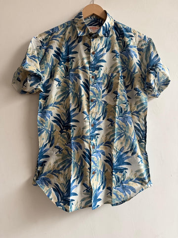 Sanganeri Printed Half Sleeve Shirt for Men