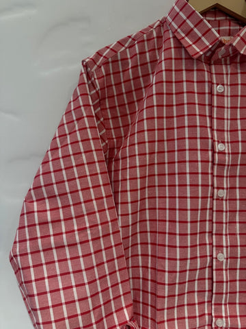 Mens Broad Checks Every Day Wear Premium Cotton Shirt