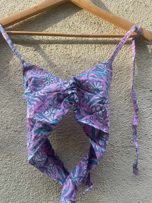 Kartikeya Jaipur Printed Cotton Bralette