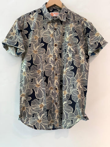 Classic Floral Print Cotton Shirt - GOA VIBE