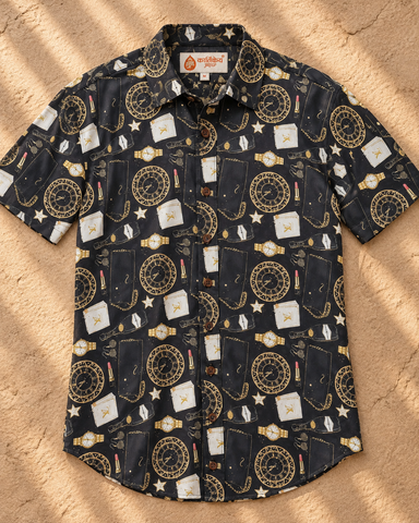 Cotton Blend Casual Shirt For Men