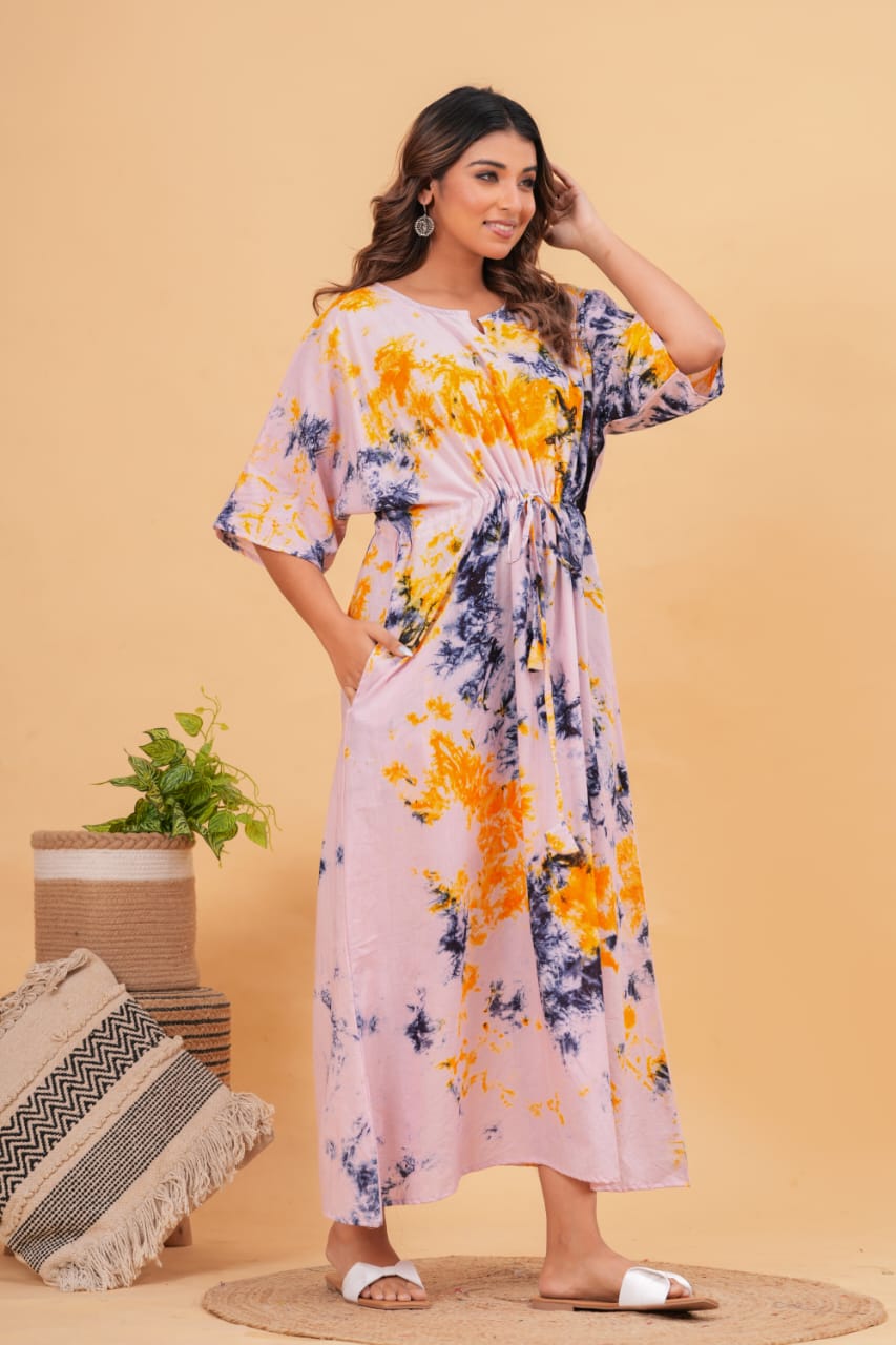 Cotton Printed Women Summer Nighty