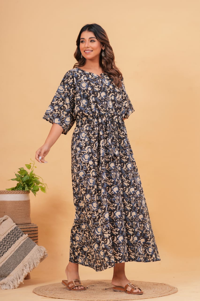 Cotton Printed Women Summer Nighty