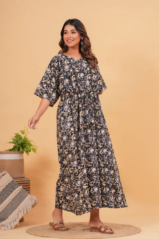 Cotton Printed Women Summer Nighty