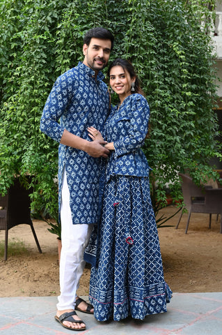 COUPLE-LEHENGA-KURTA (2)