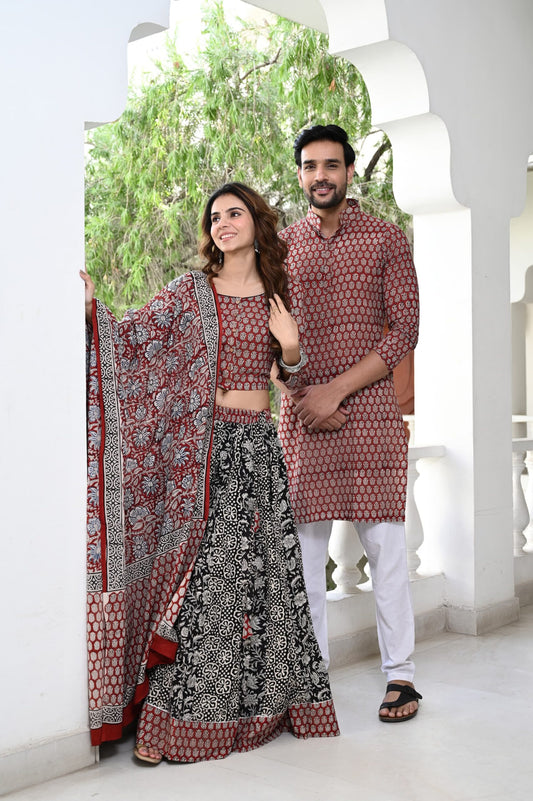 COUPLE-LEHENGA-KURTA (68)