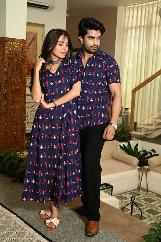 Matching Shirt and One Piece Dress