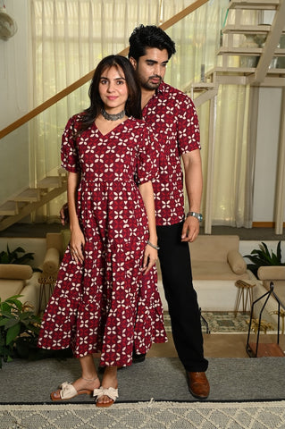 Matching Shirt and One Piece Dress