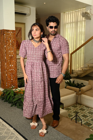 Matching Shirt and One Piece Dress