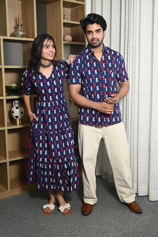 Matching Shirt and One Piece Dress