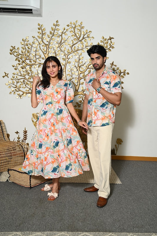Matching Shirt and One Piece Dress
