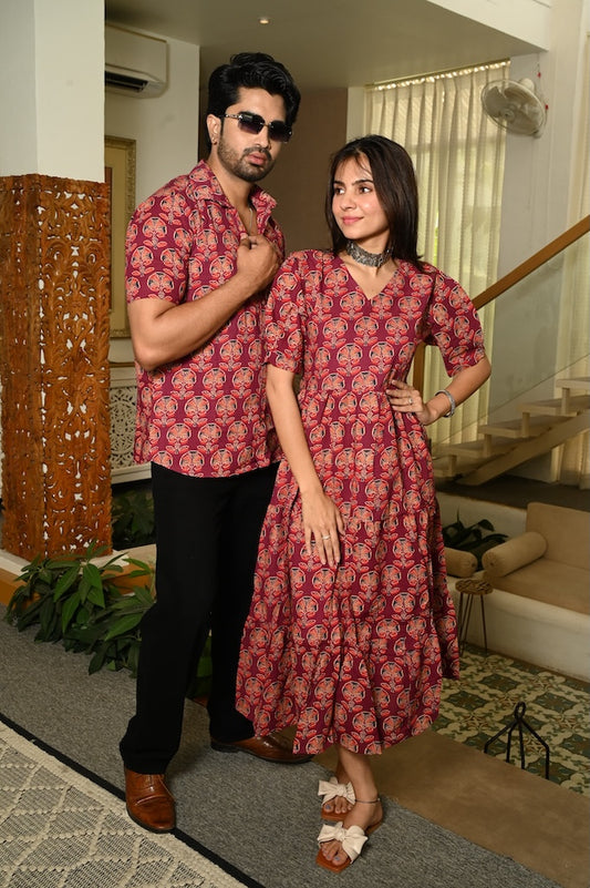 Matching Shirt and One Piece Dress