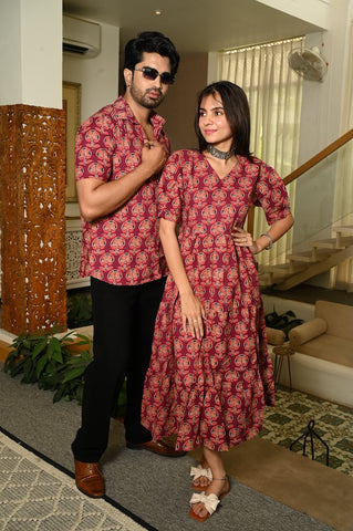 Matching Shirt and One Piece Dress