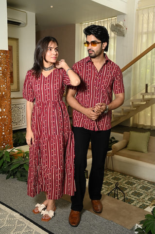 Matching Shirt and One Piece Dress