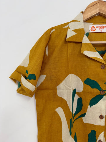Kartikeya Jaipur Vintage Cropped Shirt for Women