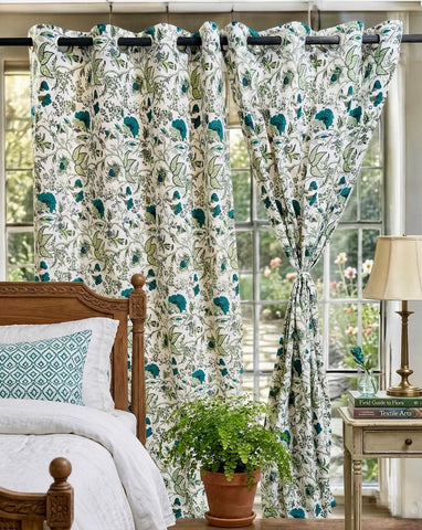 Block Printed Curtains
