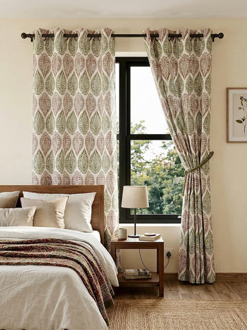 Block Printed Curtains