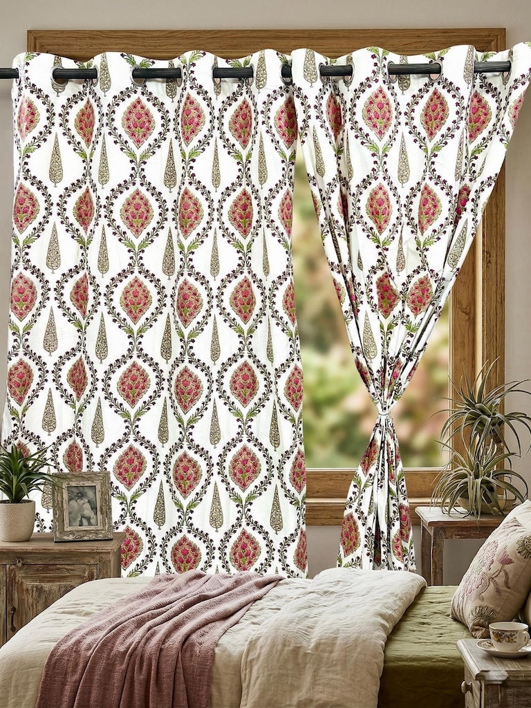 Block Printed Curtains