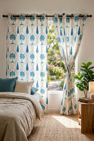 Block Printed Curtains