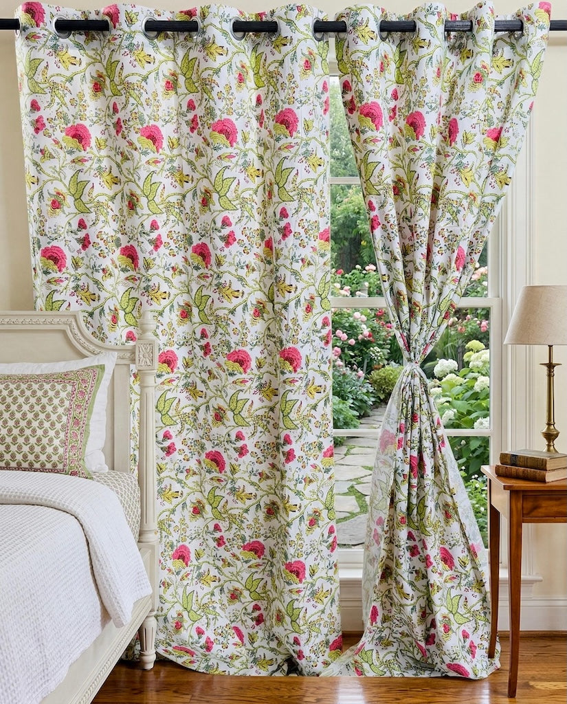 Block Printed Curtains