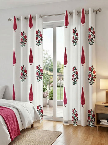 Block Printed Curtains