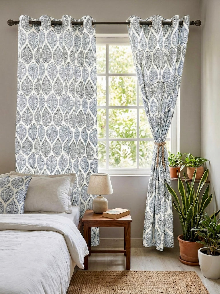 Block Printed Curtains
