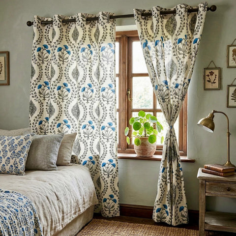 Block Printed Curtains