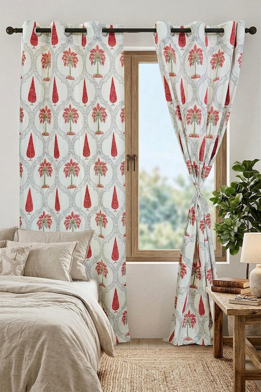 Block Printed Curtains