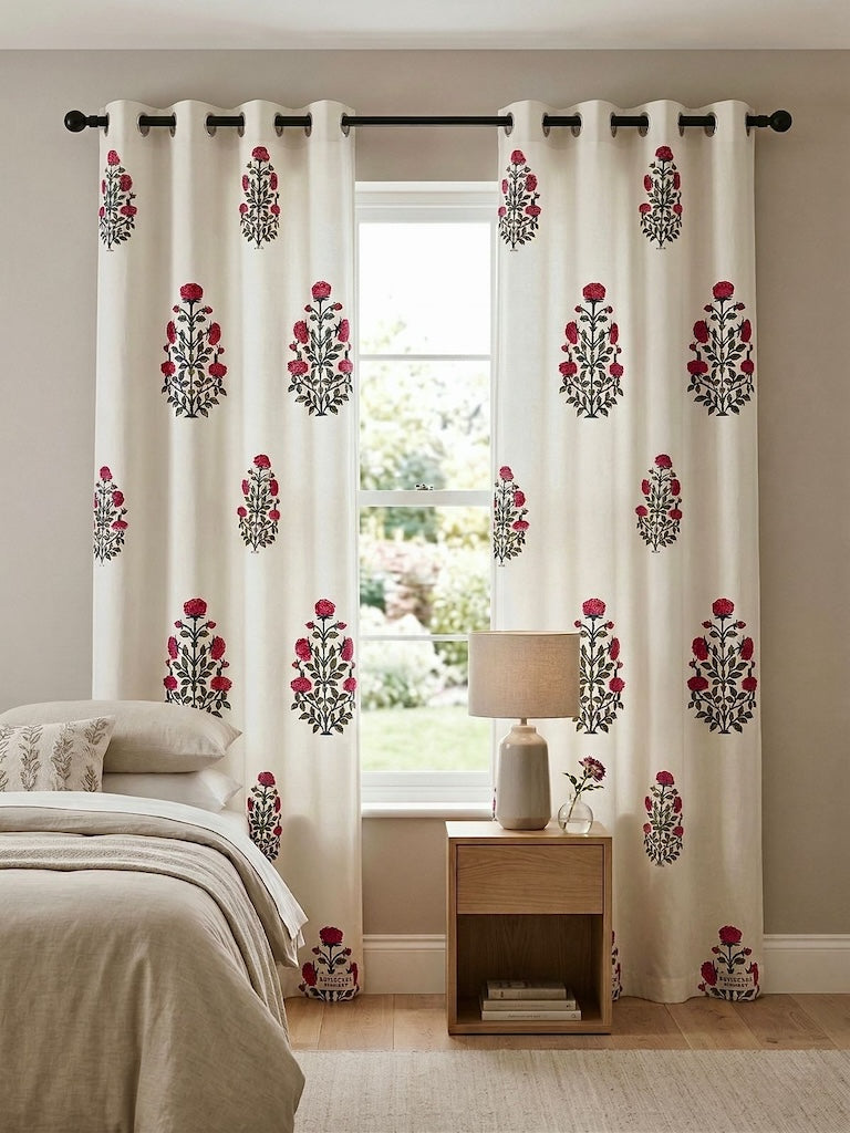 Block Printed Curtains