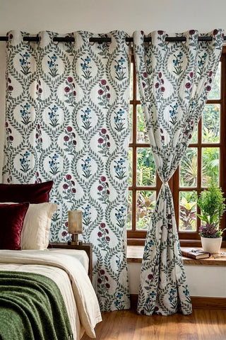 Block Printed Curtains