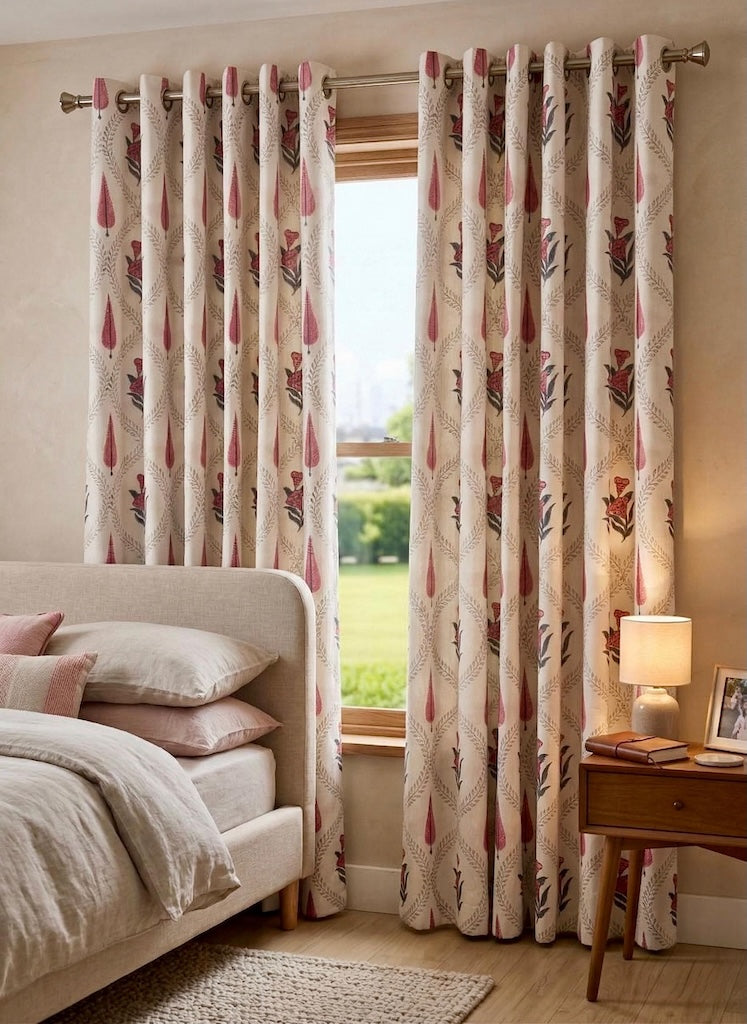 Block Printed Curtains