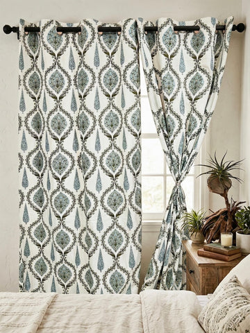 Block Printed Curtains
