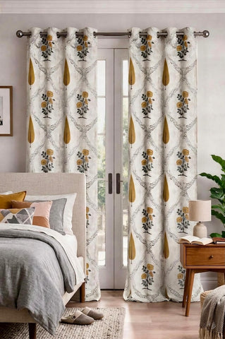 Block Printed Curtains