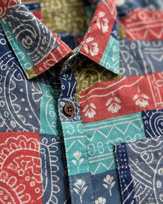 Colorful Stylish Designer Cotton Shirt for Men - Limited Edition